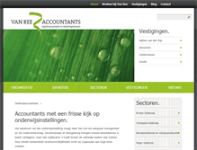 Tablet Screenshot of onderwijsaccountant.nl